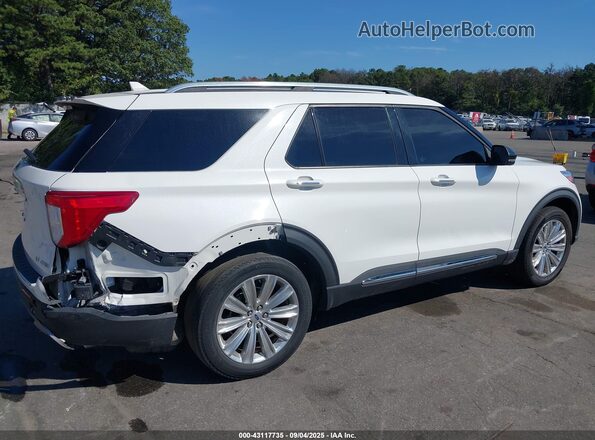 1FMSK8FH5LGC71741 2020 FORD FORD EXPLORER White Widok z przodu
