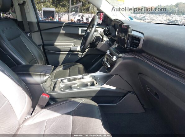 1FMSK8FH5LGC71741 2020 FORD FORD EXPLORER White Widok wnętrza z przodu