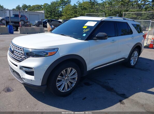 1FMSK8FH5LGC71741 2020 FORD FORD EXPLORER White Przód lewy