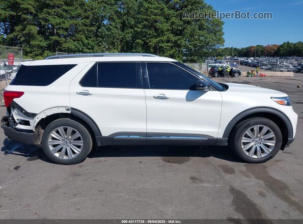 1FMSK8FH5LGC71741 2020 FORD FORD EXPLORER White Widok wnętrza z tyłu