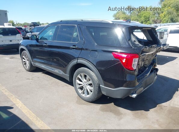 1FMSK8FH8LGC03708 2020 FORD FORD EXPLORER Black Задня ліва чверть