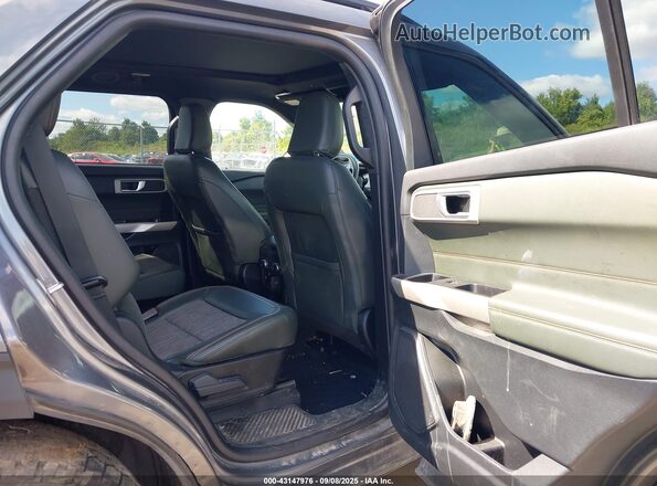 1FMSK8JH6MGC19043 2021 FORD FORD EXPLORER Gray VIN sticker view