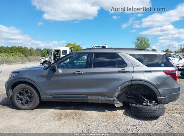 1FMSK8JH6MGC19043 2021 FORD FORD EXPLORER Gray 360 interior view