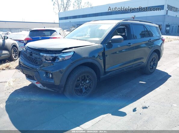 1FMSK8JH8NGC09518 2022 FORD FORD EXPLORER Green 