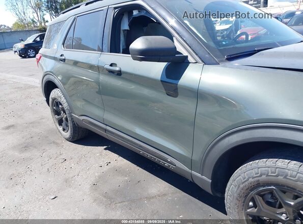 1FMSK8JH8NGC09518 2022 FORD FORD EXPLORER Green 