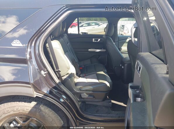 1FMSK8JH8NGC31213 2022 FORD FORD EXPLORER Black Вид наклейки з VIN-кодом