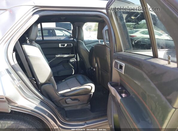1FMSK8JH9NGC45802 2022 FORD FORD EXPLORER Gray VIN կոդի պիտակի տեսք