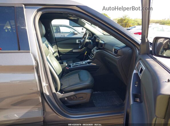 1FMSK8JH9NGC45802 2022 FORD FORD EXPLORER Gray Սալոնի դիմացի տեսք