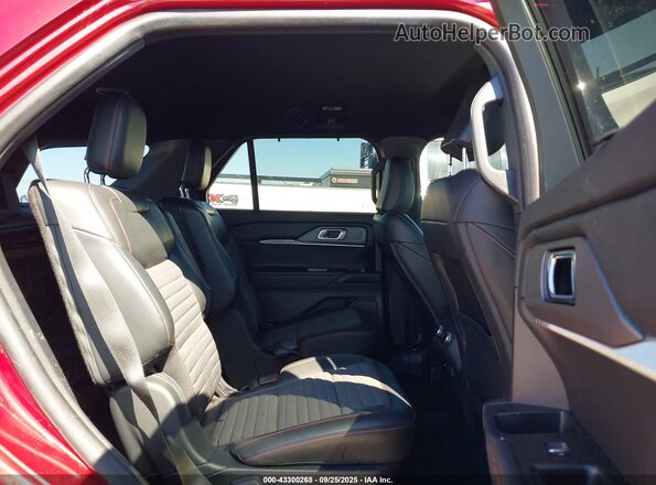 1FMUK7KH9SGA46293 2025 FORD FORD EXPLORER Red Вид наклейки з VIN-кодом