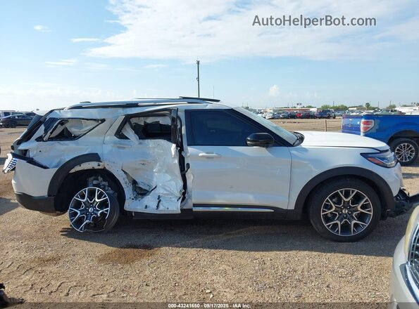 1FMWK8HC4SGC15890 2025 FORD FORD EXPLORER White 360 interior view