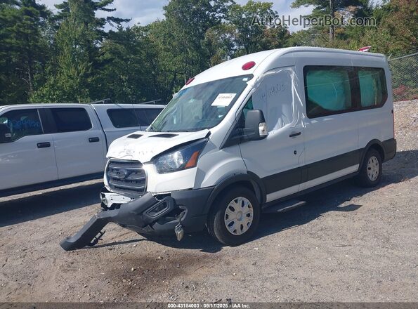 1FMZK1C85LKB25170 2020 FORD PASSENGER White Vista tres cuartos delantera izquierda