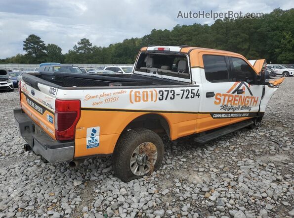 1FT7W2B64LED36140 2020 FORD F250 White Trasero derecho
