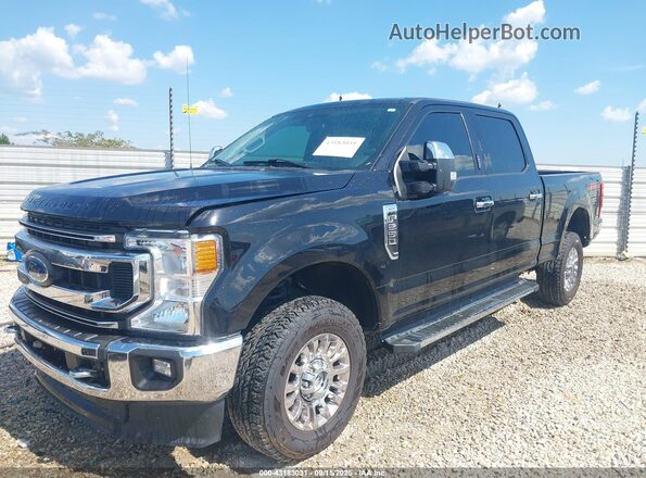 1FT7W2BN3MEC50715 2021 FORD F250 Black Передня ліва чверть