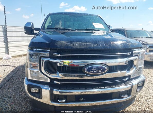 1FT7W2BN3MEC50715 2021 FORD F250 Black Вид щитка приладів