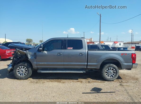 1FT7W2BT0NEC60781 2022 FORD F250 Серый Панорамный вид салона 360°