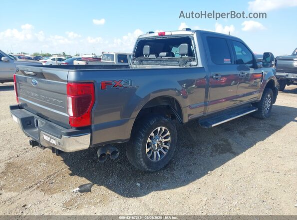 1FT7W2BT0NEC60781 2022 FORD F250 Серый Задняя правая четверть