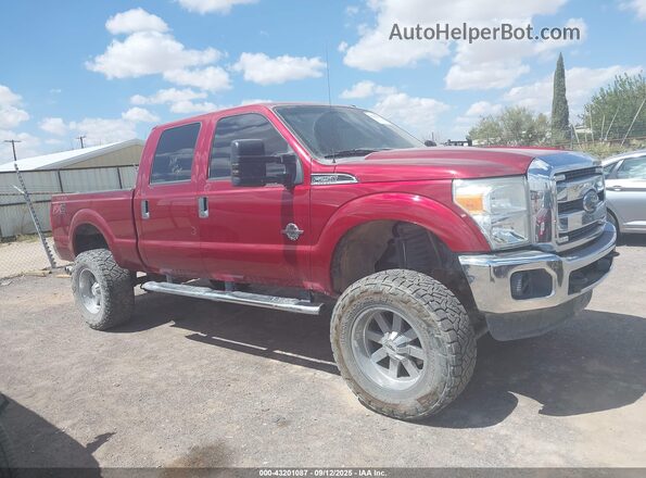 1FT7W2BT1GEB23321 2016 FORD F-250 Maroon 