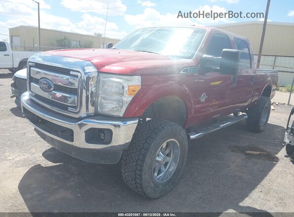 1FT7W2BT1GEB23321 2016 FORD F-250 Maroon 