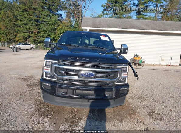 1FT7W2BT2LEC99806 2020 FORD F-250 Black Вид щитка приладів