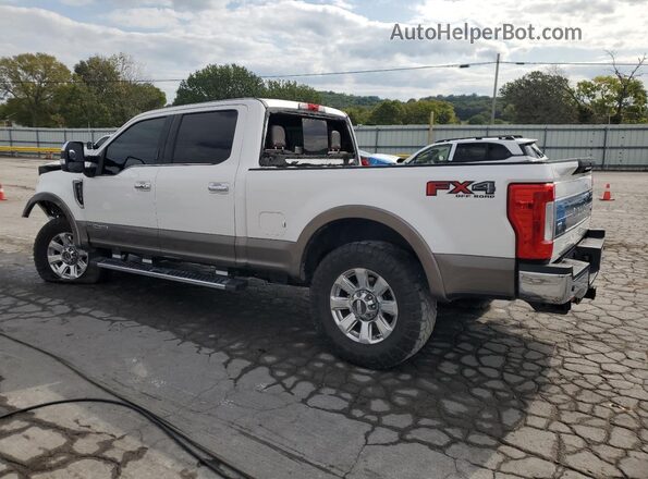 1FT7W2BT4JEB94200 2018 FORD F250 White 