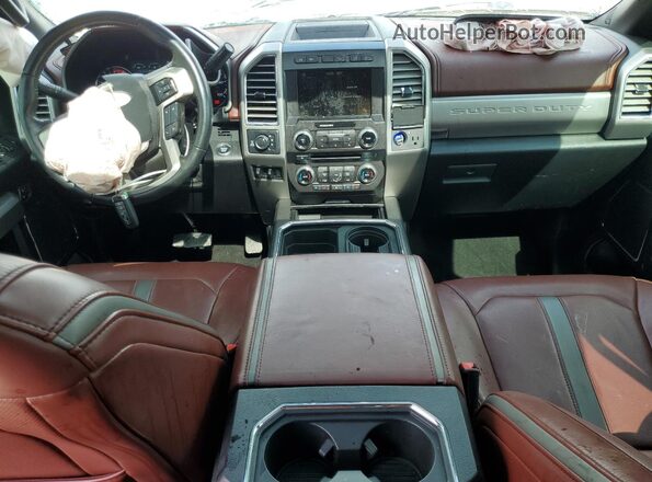 1FT7W2BT6JEB05484 2018 FORD F250 White Vista del salpicadero
