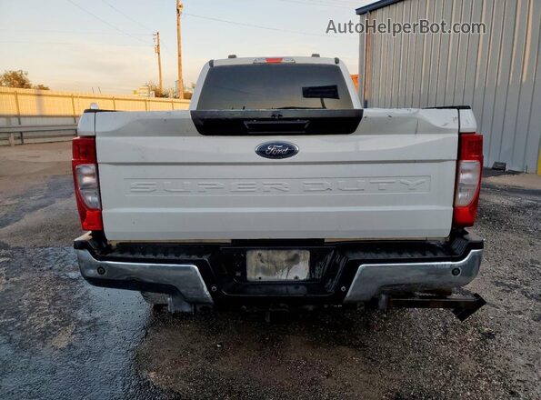 1FT7W2BT6MEC09297 2021 FORD F250 White Vista trasera