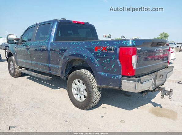 1FT7W2BT7LEE94977 2020 FORD F-250 Blue Задня ліва чверть