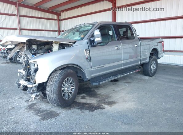 1FT7W2BT9MEC01565 2021 FORD F250 Silver წინა მარცხენა ხედი სამი მეოთხედიდან