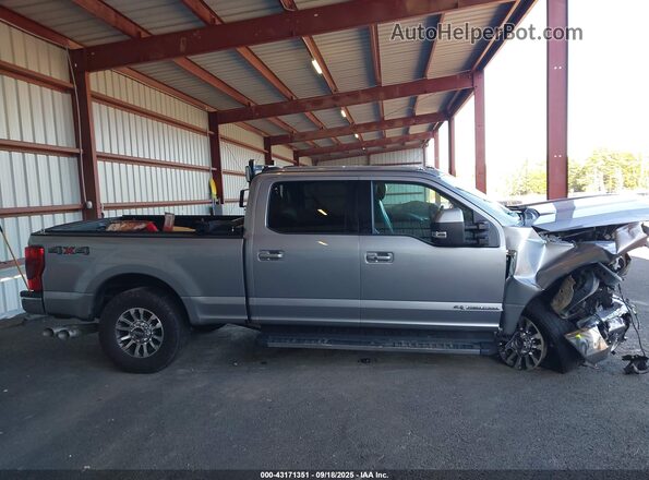 1FT7W2BT9MEC01565 2021 FORD F250 Silver ხელსაწყოთა პანელის ხედი