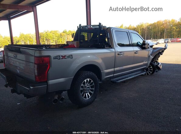 1FT7W2BT9MEC01565 2021 FORD F250 Silver უკანა მარჯვენა