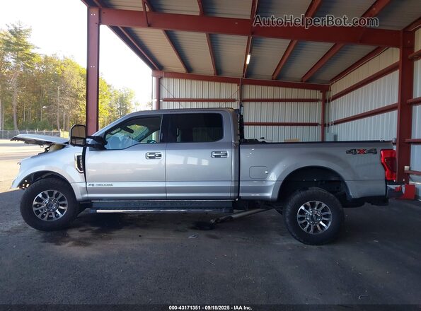 1FT7W2BT9MEC01565 2021 FORD F250 Silver უკანა სალონის ხედი