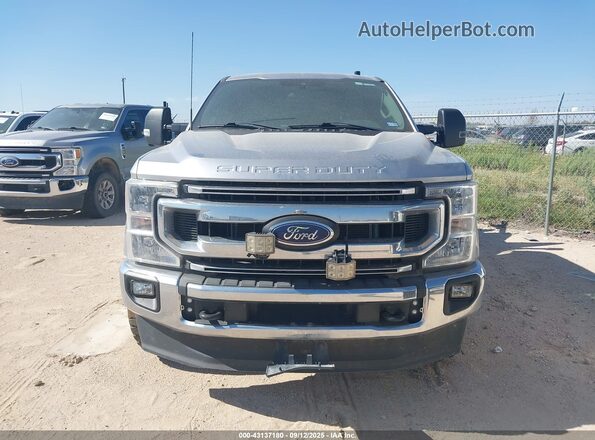 1FT7X2B65NEC14788 2022 FORD F-250 Silver Dashboard view