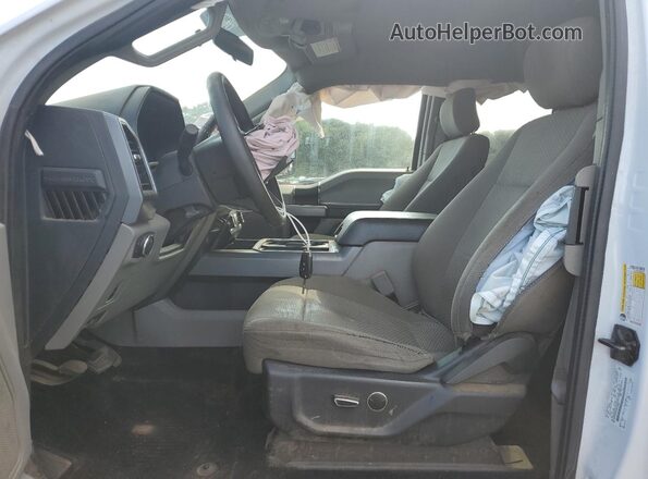 1FT7X2B66KEC85509 2019 FORD F250 White Widok wnętrza z przodu