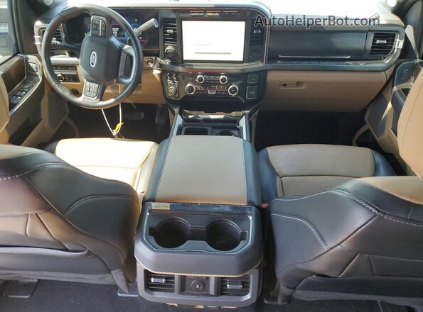 1FT8W2BN4PED78194 2023 FORD F250 White Vista del salpicadero