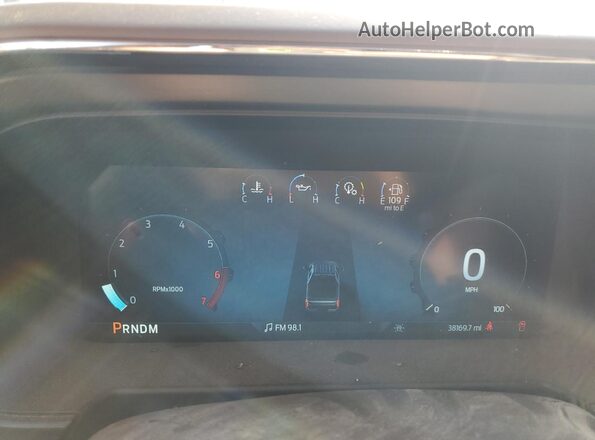 1FT8W3BN9PED07689 2023 FORD F350 Gray Widok zestawu wskaźników