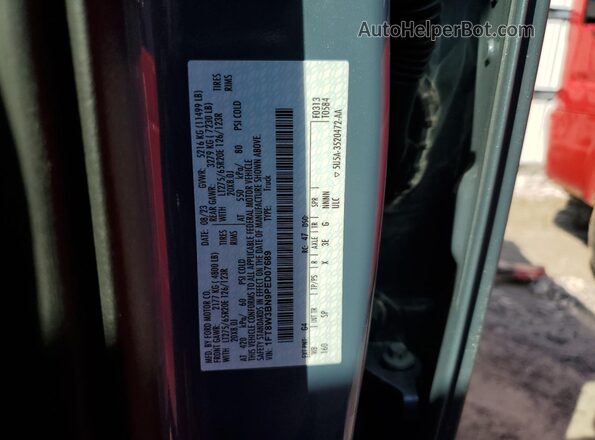 1FT8W3BN9PED07689 2023 FORD F350 Gray Widok komory silnika