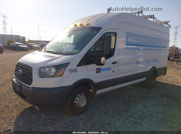 1FTBF4XG9GKB09833 2016 FORD TRANSIT-350 White Передня ліва чверть