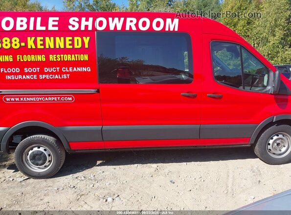 1FTBR1C89LKA12324 2020 FORD TRANSIT-250 Red Vista interior trasera