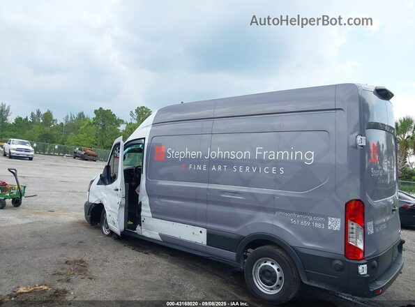 1FTBR1XG2PKC08001 2023 FORD TRANSIT-250 White Tył lewy