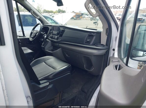 1FTBW3XG9PKA63186 2023 FORD TRANSIT-350 White Widok wnętrza z przodu