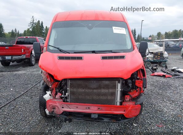 1FTBW9CG5LKA33962 2020 FORD TRANSIT-350 Red Դիմացի տեսք