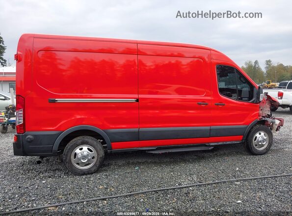 1FTBW9CG5LKA33962 2020 FORD TRANSIT-350 Red Սալոնի 360 աստիճան տեսք
