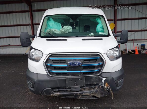 1FTBW9CK6PKB42246 2023 FORD E-TRANSIT-350 White Instrument cluster view