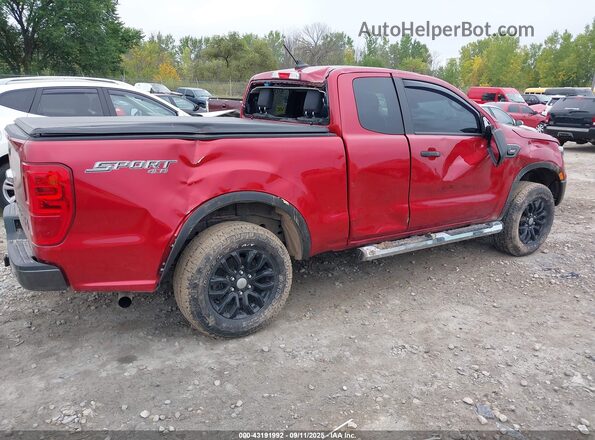 1FTER1FH2MLD36560 2021 FORD RANG Red Հետևի աջ