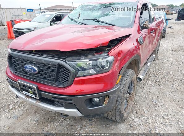 1FTER1FH2MLD36560 2021 FORD RANG Red Դիմացի տեսք