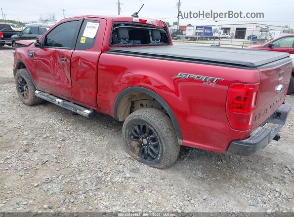 1FTER1FH2MLD36560 2021 FORD RANG Red Հետևի ձախ