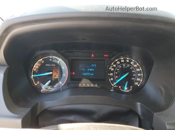 1FTER1FH6MLD18840 2021 FORD RANG Blue Vista del cuadro de instrumentos