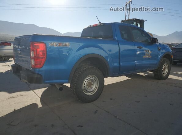 1FTER1FH6MLD18840 2021 FORD RANG Blue Trasero derecho