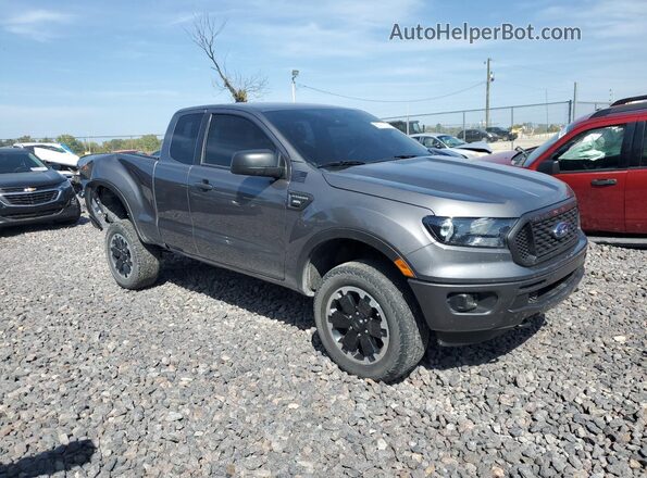 1FTER1FH7MLD43858 2021 FORD RANG Gray Front right