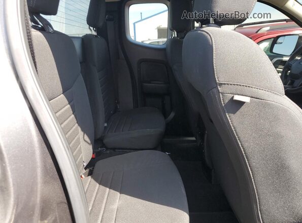 1FTER1FH7MLD43858 2021 FORD RANG Gray Rear seats view